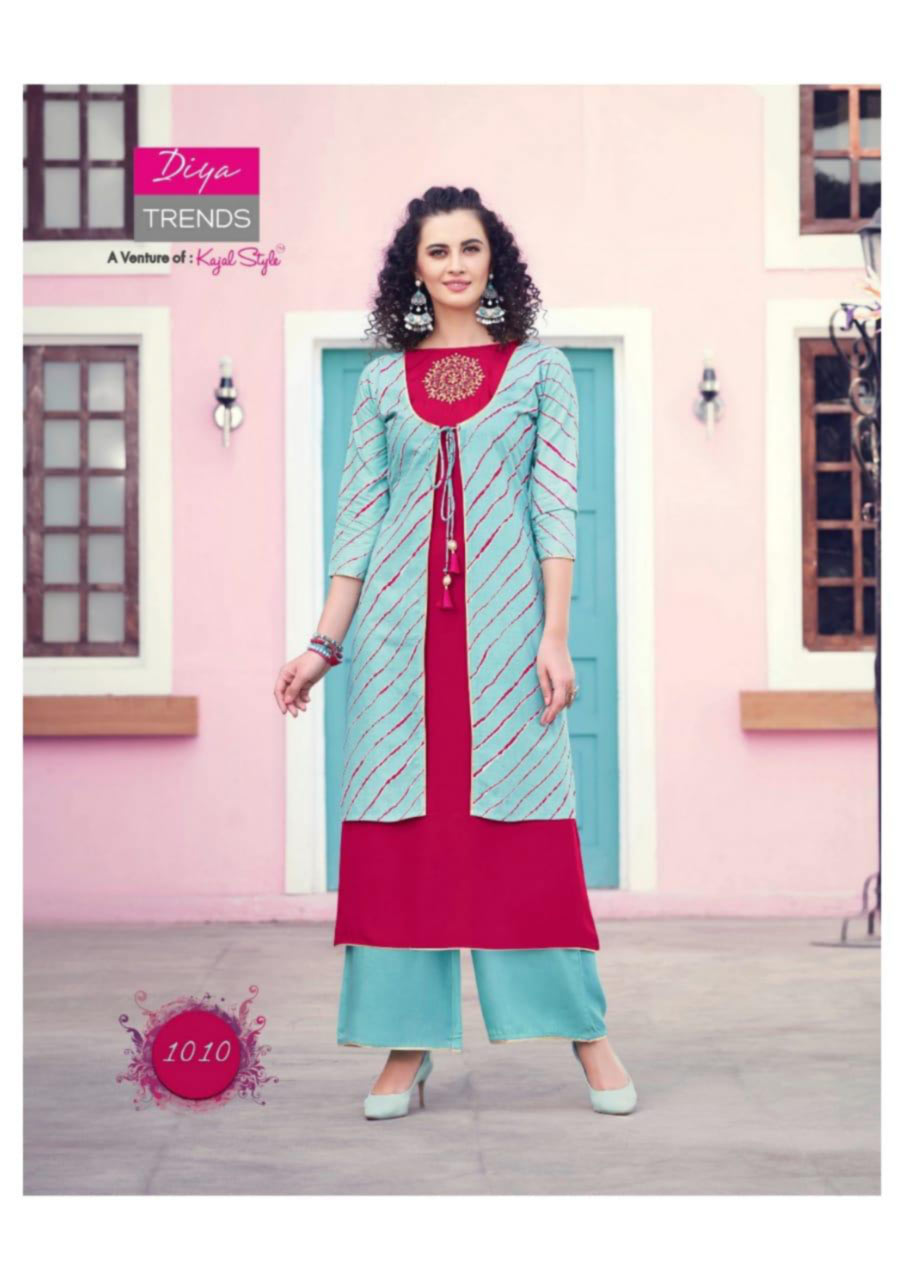 Diya Scarlett Vol-1 Shrug Kurti Manufacturer Diya Scarlett Vol-1 Shrug Kurti Manufacturer